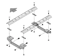 DEMCO 8552037 Frame Bracket Kit F/2020 Chevy/Gmc2