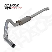 DIAMOND EYE K3336A Cat-Back 3-1/2&#039; Kit Aluminized 2017