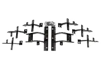DEE ZEE DZ66327W Running Board Hex Bracket Kit