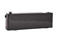 DEE ZEE DZ92556NB Tanks Long Rect Black-Tread Alum