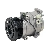 DENSO 4711413 New Compressor W Clutch
