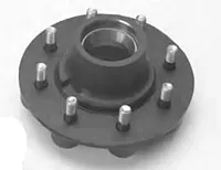 DEXTER AXLE 00839907 Hub 8K 865 Disc Brk 5/8 Grs Cups &