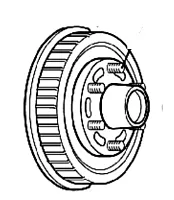 DEXTER AXLE 00840791 H-D Kit 4.4K 655 Ez For 008-407-05