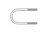 DEXTER AXLE 01107700 U-Bolt 5/8-11 8.94 Long For 5.