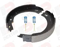 DEXTER AXLE K7167600 Right Hand Shoe Lining Kit