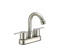 DURA FAUCET DFPB155MSN Modern Arc Spout Rv Bar Faucet - Br