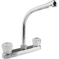 DURA FAUCET DFPK210ACP Hi-Rise Rv Kitchen Faucet
