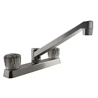DURA FAUCET DFPK600SSN Two W/Smoked Sbsn
