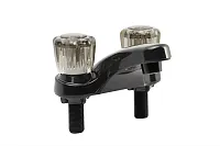 DURA FAUCET DFPL700SBK Rv Lavatory Faucet W/Smoked Acrylic
