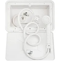 DURA FAUCET DFSA170WT Exterior Shw Box Kitwhite