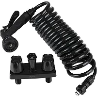 DURA FAUCET DFSA186BK Ext Spray Faucet Blk/Gry