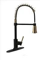 DURA FAUCET NMK504MBRG Spring Coil Pull-Down Rv Kitchen Fa