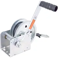 DUTTON 16624 1800 Lb Plated Winch W/20 Ft Strap