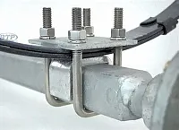 DEXTR MARINE 81185 Axle Tie Plate Kit For 2&#039; Square