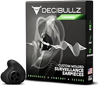 Decibullz Surveillance Earpieces + Awareness | Black RTL-RDO-AWA-BLK