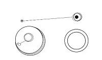 DAVE CARTER 50022 Th97514 Cap Drip Cap And Nozzle