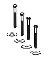DAVE CARTER 50254 Th38067 Bolt Pkg S+ Bone Srvc Kit