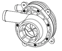 DAVE CARTER 50292 97540 Replacement Pump Sani-Con