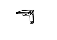 DAVE CARTER 50693 Nr624364 Hinge-Inside-Ul/Lr
