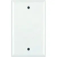 Datacomm Electronics 21-0026-Uwh Standard Blank Wall Plate, Ultra White