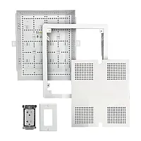 Datacomm Electronics 45-8011-1P-Mag Connected Media Box With Duplex Power Recept