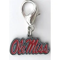 Diva-Dog Ole Miss Rebels Collar Charm