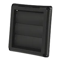 Deflecto Hs4Blk/48 Supurr-Vent Louvered Dryer Vent Hood (Black)
