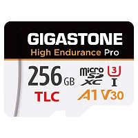 Gigastone Gs-Msd-A1V30Tlc-256Gb-R Tlc High Endurance Pro Microsd Card (256 Gb)