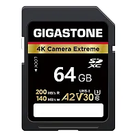 Gigastone Gs-Sdxc-A2V30-64Gb-R 4K Camera Extreme Sd Card (64 Gb)