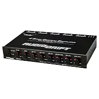 Audiodrift 4 Band Graphic Equalizer With Subwoofer Output Dual Color Illuminatio