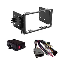 Crux Onstar Radio Replacement Interface W/ Swc Retention Video Switcher & D. Din