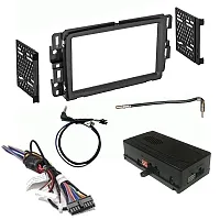 Crux Onstar Radio Replacement Interface W/ Swc Retention Video Switcher & D. Din