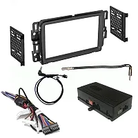 Crux Onstar Radio Replacement Interface W/ Swc Retention Video Switcher & D. Din