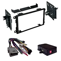 Crux Radio Replacement With Double Din Dash Kit For Gm Class Ii Vehicles 2002 - 