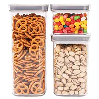 Pantrymate Fgm71141 Spacebox Square Container 3-Piece Set