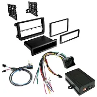 Crux Radio Replacement With Steering Wheel Control Retention And Dash Kit For Se