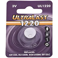 Ultralast Ul1220 Ul1220 Cr1220 Lithium Coin Cell Battery