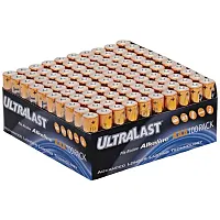 Ultralast Ula100Aaab Ula100Aaab Alkaline Aaa Batteries, 100 Pk