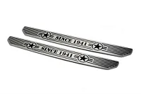 DV8 180014STR2 Jeep Jl Front Sill Plates 18-Pres W