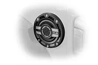 DV8 L190004MIL Jl Aluminum Fuel Door