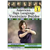 ASL Vocabulary Builder  Vol. 1