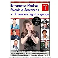 Emergency Medical Words & Sentences in American Sign Language Vol 1