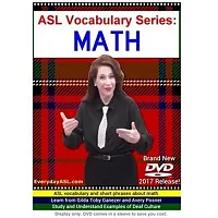 ASL Vocabulary Series: Math 299102