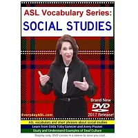 ASL Vocabulary Series: Social Studies 299104