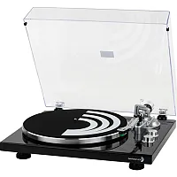 Dayton Audio Tt-1Btbblack 2-Speed Belt-Drive Automatic Turntable With Bluetooth,