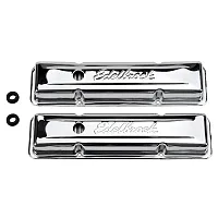 EDELBROCK 4449 Vc Low Chrome 307-400Chev