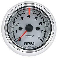 EQUUS E5076 Gauge Tachometer 2 1/2&#039; 8K Rpm