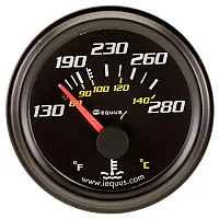 EQUUS E6232 Gauge Water Temperature 2&#039; 130-2