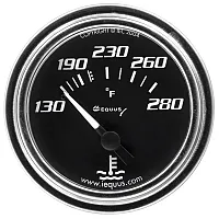 EQUUS E7232 Gauge Water Temp 2&#039; 130-280 F 9