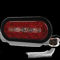 ECCO ELECT ED3060AW Directional 6&#039; Oval Sttr-Warning